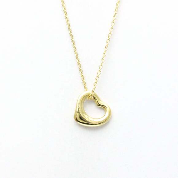 TIFFANY Authentic 18k Gold Heart Necklace